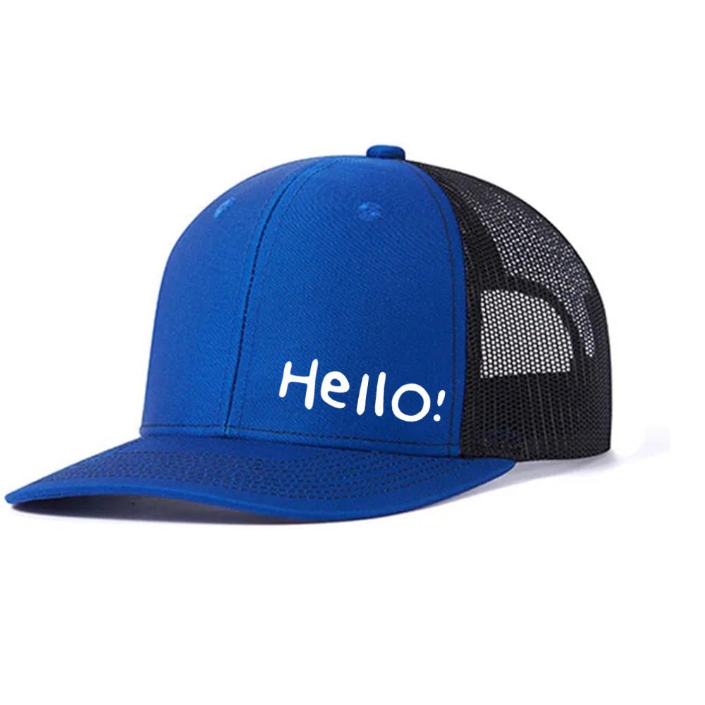 Casual Mesh Baseball Cap With Adjustable Fit For Summer Sun Protection