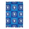 Chelsea FC Polyester Checkered Fleece Blanket