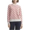 FILA Comfortable Breathable Round Neck Pullover Long Sleeve Knit Sweater Women sweater Legendary-Red F11W341405FRD