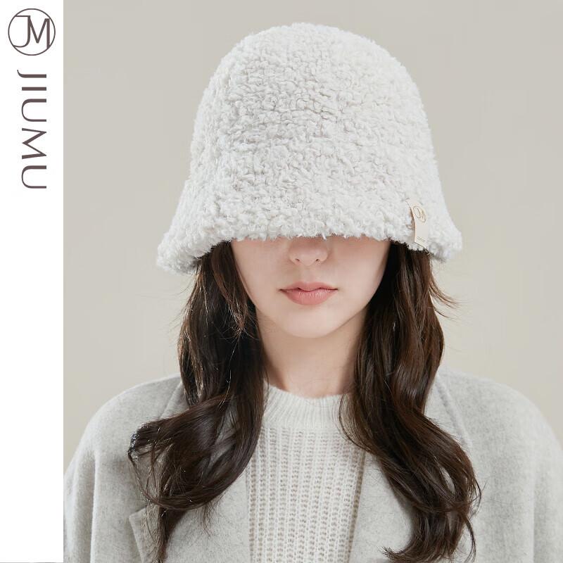 JIUMU Women's Winter Knitted Bucket Hat