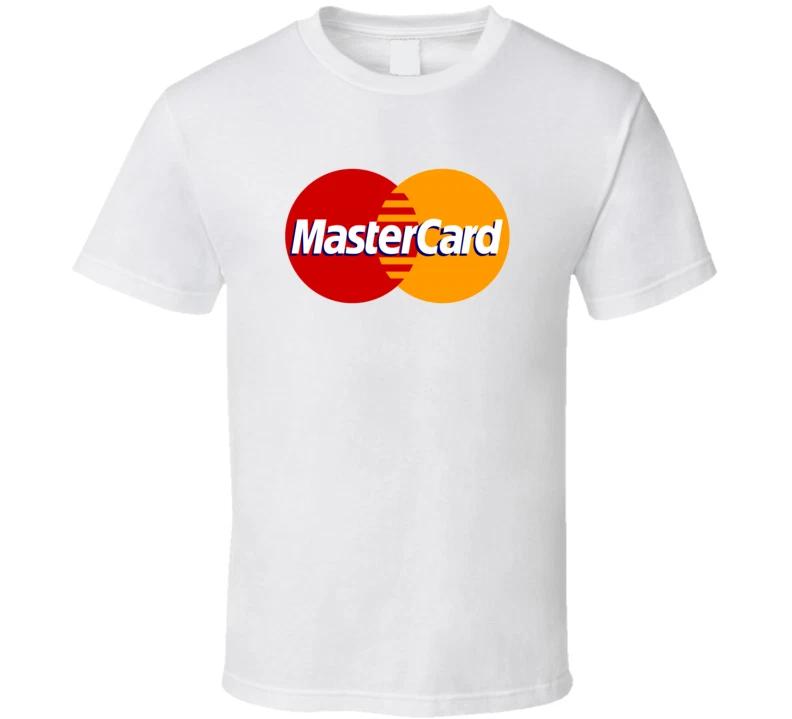 NEW SHIRT MASTER CARD LOGO T-Shirt FUNNY AMERICAN USA SIZE S-5XL S