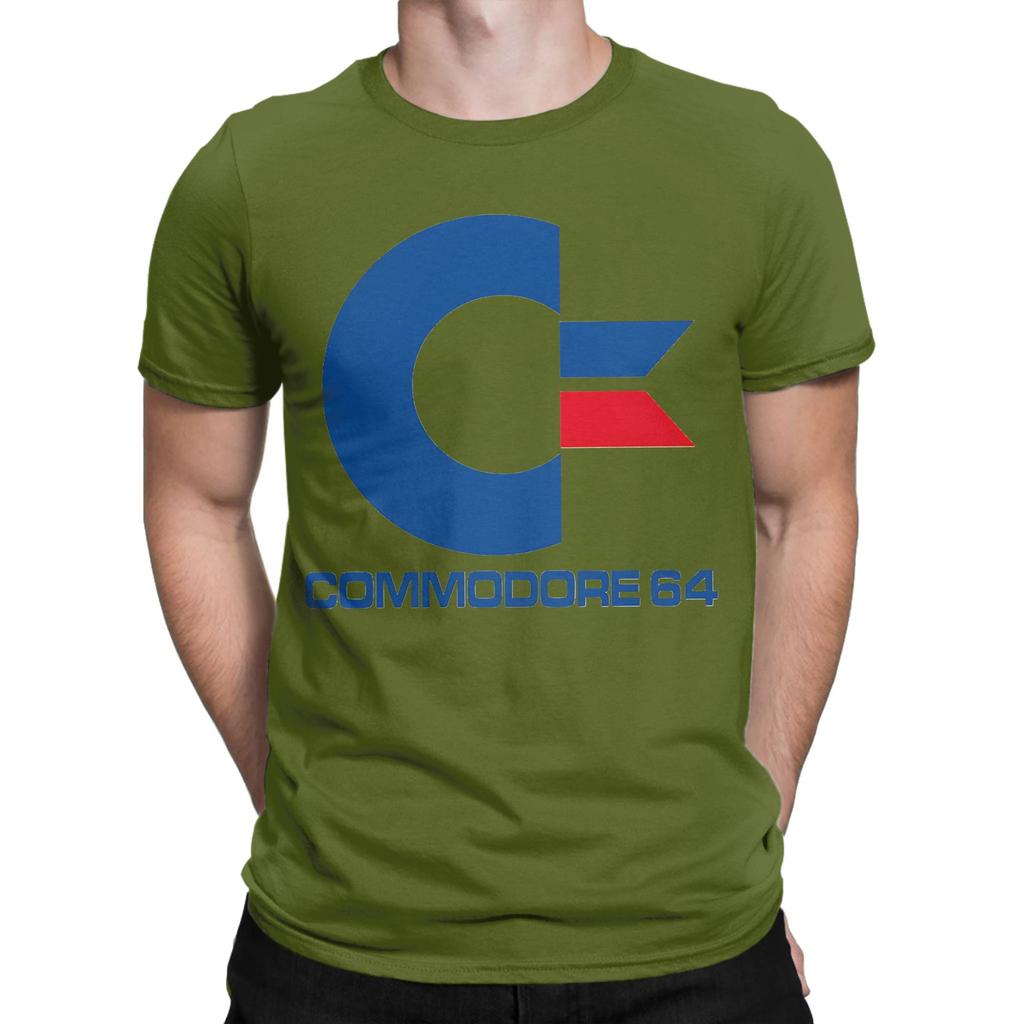 Vintage Logo Novelty 100 Cotton Tshirt Commodore Amiga 500 Tops Tees For Unisex