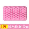 3D Heart Shape Silicone Candle Mold Kitchen Food Grade Mini Love Ice Tray Candy Cake Chocolate DIY Baking Mould Party Decor Gift