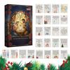 Julnedräkning Minnessak Versprydnad 24 Dagar Födelsehärva Hänge Dekoration Helg Jul Adventskalender Gåvor