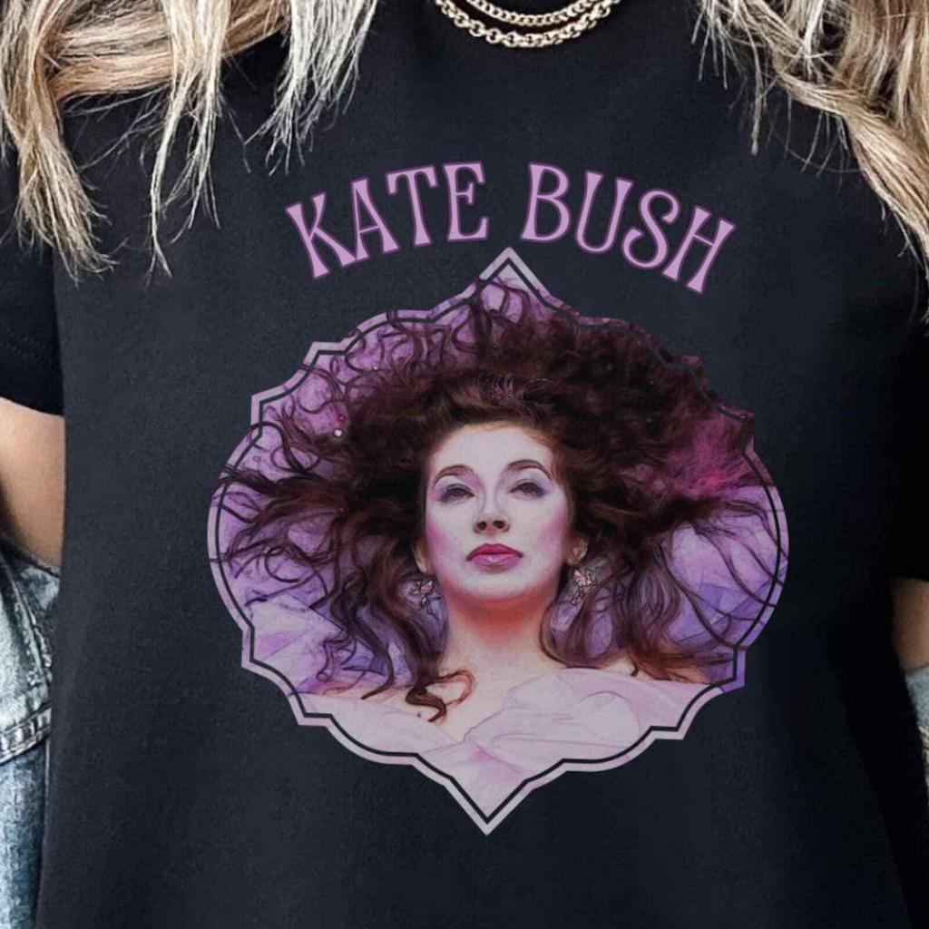 KATE BUSH T-shirt Tshirt T-shirt Tee Shirt Band 1980s Music Vintage Aesthetic