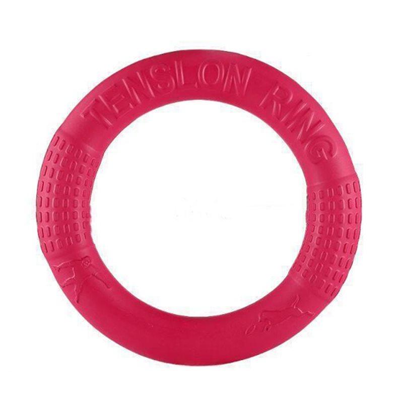 

Chewing Training Tool For Dogs Ring Indestructible Flying Floating Fetch For Small Medium Large червоний