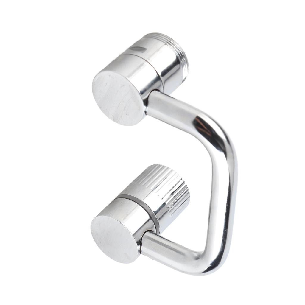 Faucet Extender Mechanical Arm Rotatable Splash Proof Copper Faucet Aerator for Kitchen Bathroom