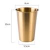 Resilient Stainless Steel Beer Cup Mug for Camping and Party 240 500ml