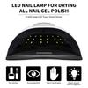 Nail Drying Lamp For Drying 280W Nail Gel Polish Dryer 66 LEDS Drying Machine Auto Sensor UV LED Nail Lamp