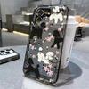 Graffiti Cartoon Dog Cat Phone Case For iPhone 15 Pro Max 14 12 13 11 16 16e Case X XR XS 7 8 Plus SE 3 Transparent Soft Cover