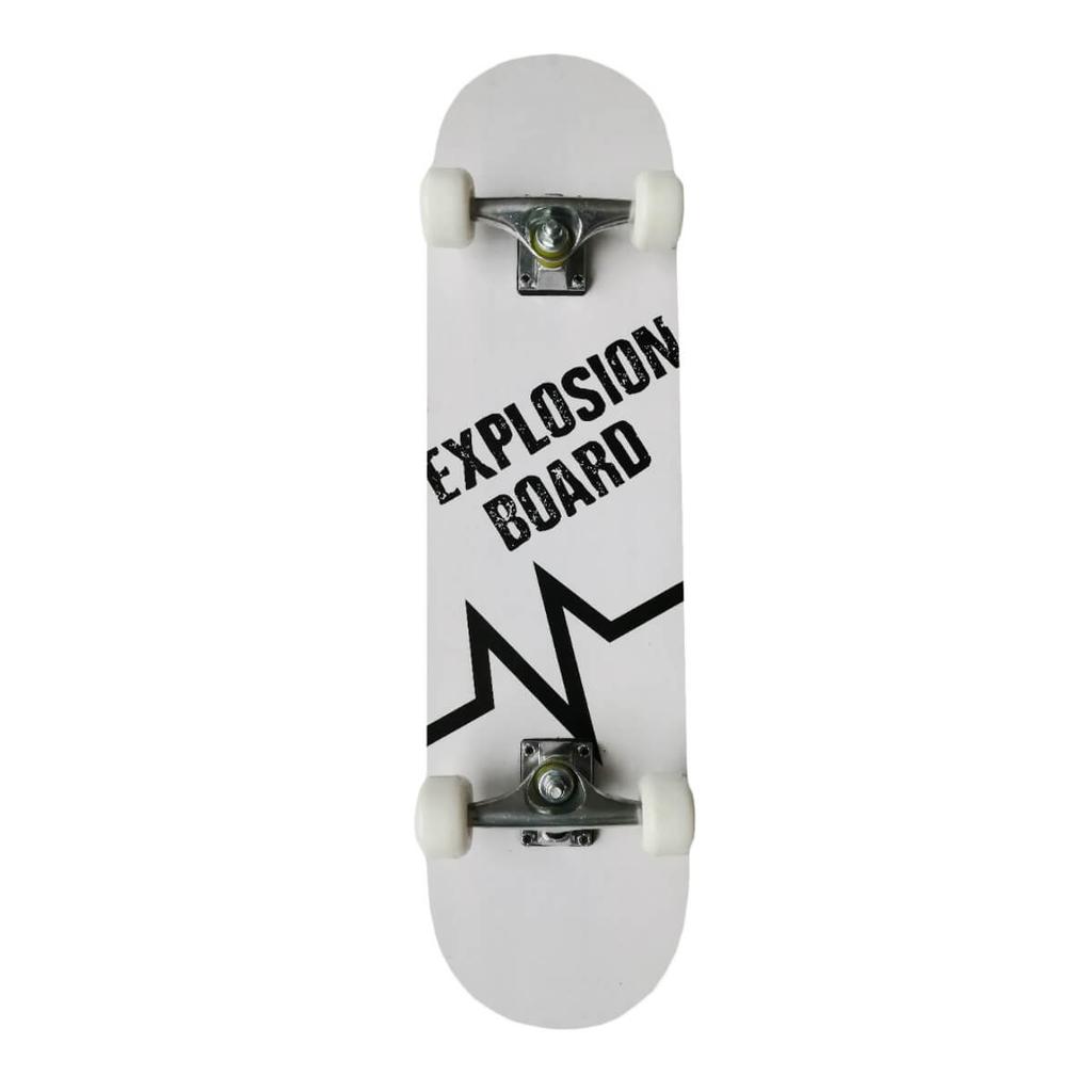 MASTER Explosion Board Skateboard - White