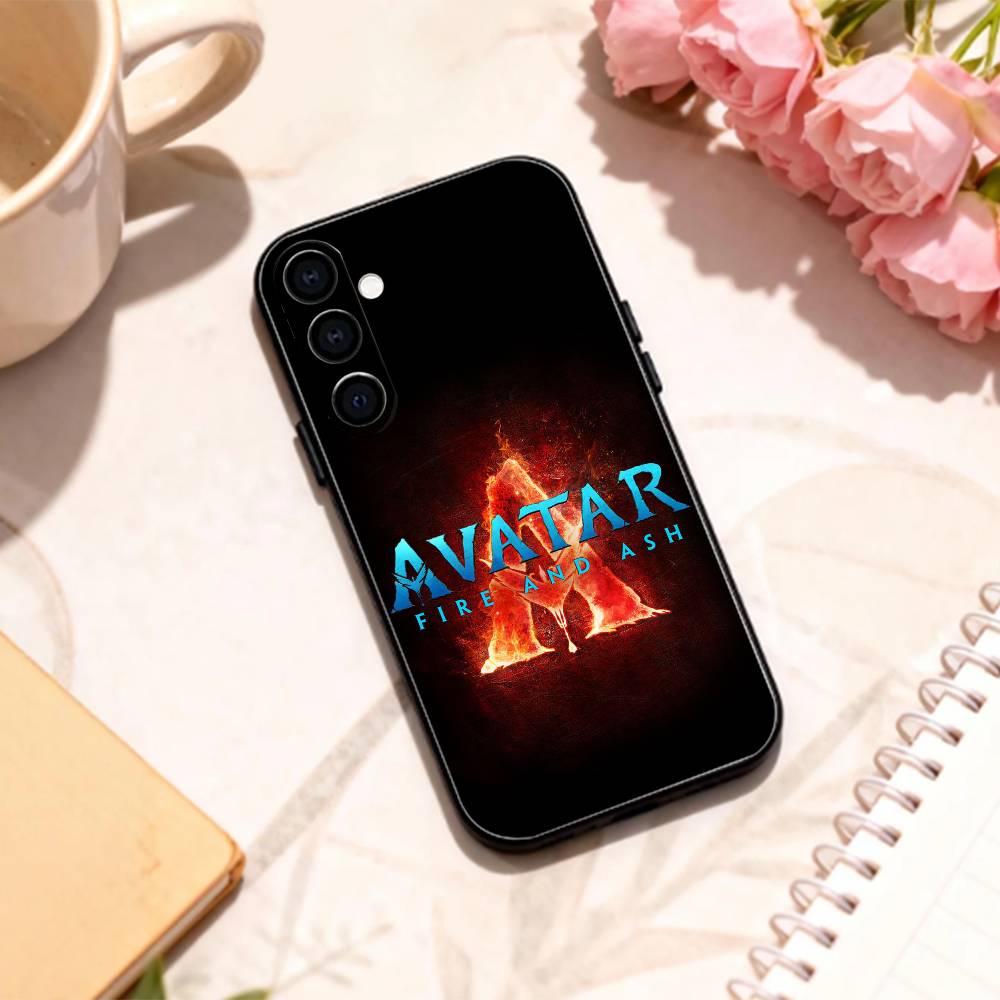 A-Avatar F-Fire and A-Ash Hot Movie phone Case For Samsung Galaxy A73,A72,A71,A70,A53,A52,A51,Others Soft Black Shell