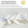 Simulated Leaves Lizard Habitat Leaf Leaf Shape Climbing Rest  for Amphibian Terrarium