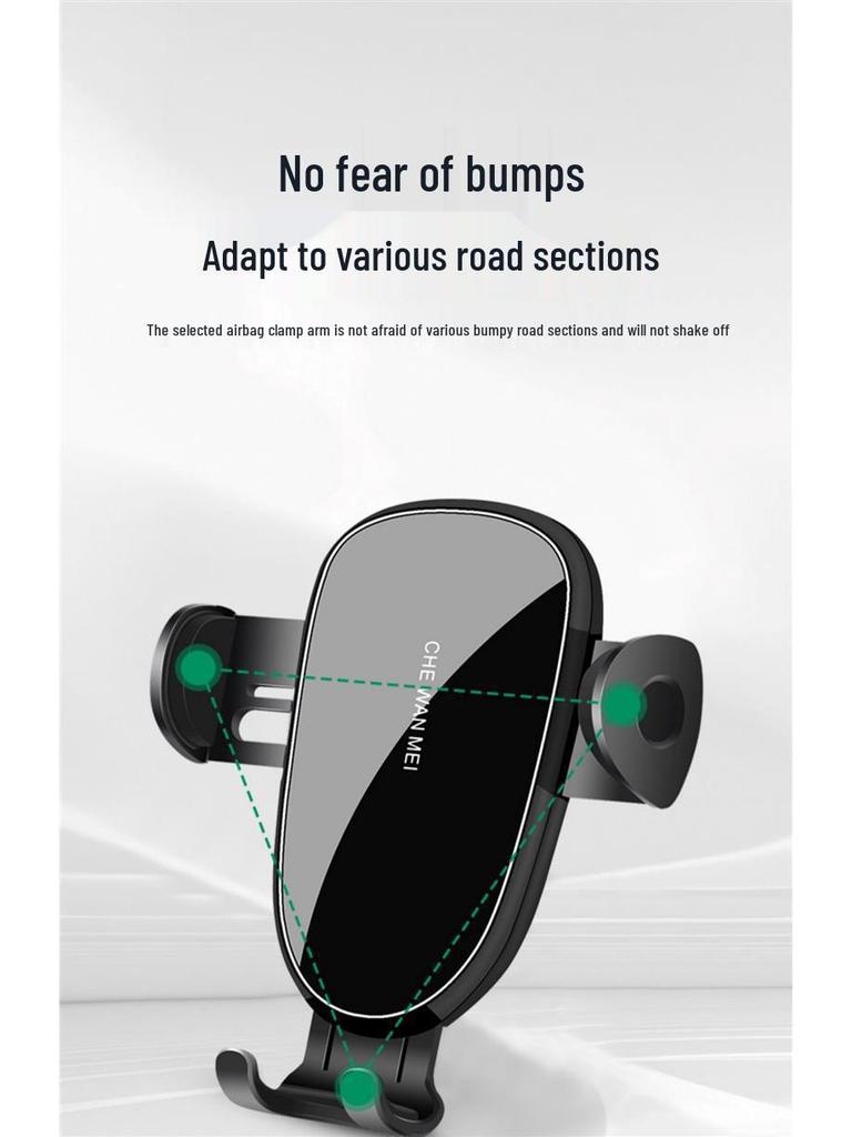 Dedicated Car Holder for 2024 GAC AION Smax: Black Tech Navigation Interior Accessory