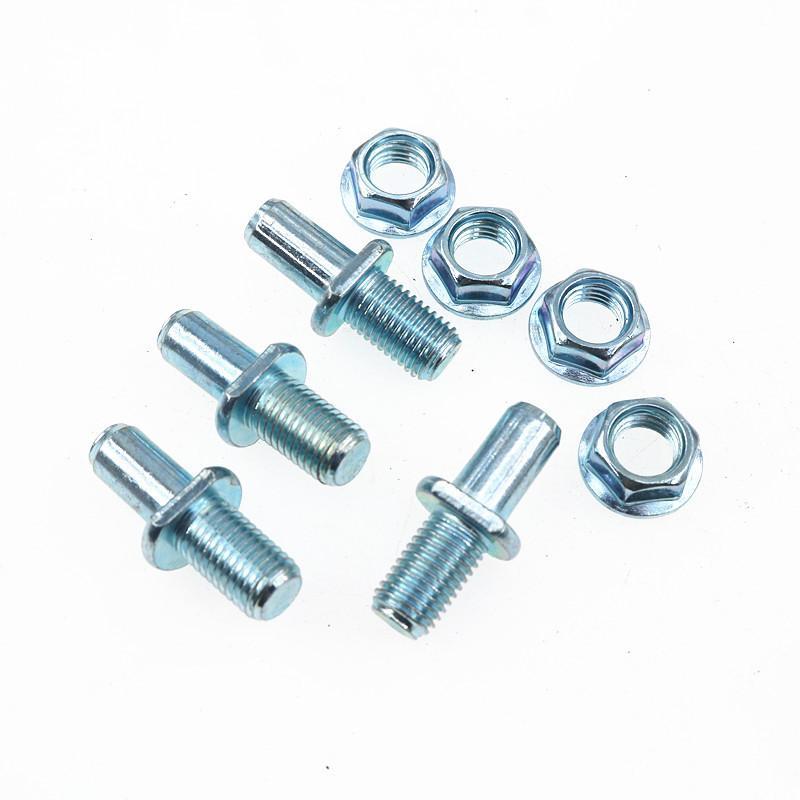 Stable Durable Rear Sprocket Bolts With Retainer Locker For CG125 GS125 JH-70 Pit Dirt Bike Mods