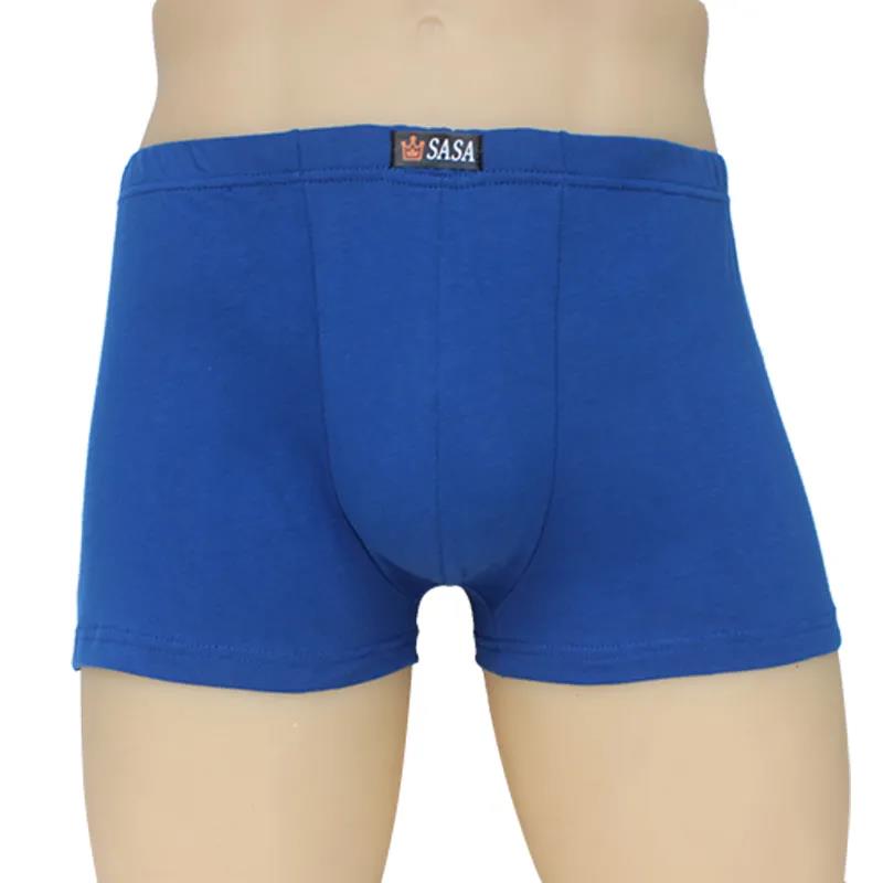 6-pakowa męska bawełniana bielizna Bokserki młodzieżowe w średnim wieku Luźne, oddychające bokserki w połowie talii