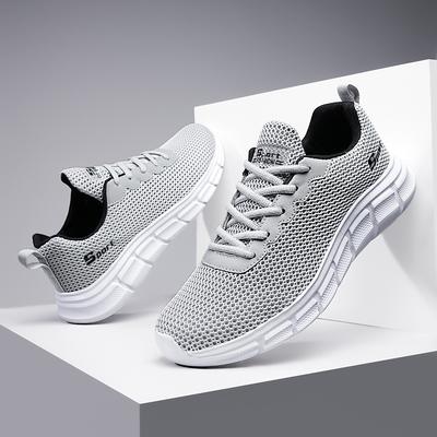 Men's Shoes Summer New Running Shoes Breathable Mesh Travel Shoes Men's Casual Shoes Large Size Sports Shoes Men's