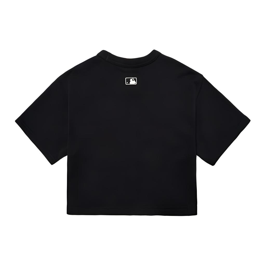 New MLB New York Yankees Crop Tops Women's Black 3FTS10023-50BKS