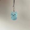Uroczy Kot Błyszczący Wisiorek do Telefonu Komórkowego Zawieszki Żywiczna Łańcuszek Do iP 16 Aparatu CCD Akcesoria do Torby na Zamek Ins Korea Kawaii Anime Etui