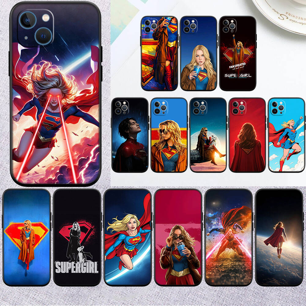 RT28 Supergirl New Shell Phone Case for Xiaomi Poco F5 F6 C40 C65 C55 C50 C51 M7 X7 C75 M6 C71 F7 C85 F8 Pro Ultra