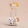 Set di portachiavi in peluche di animali con attacco magnetico per bambine e adolescenti