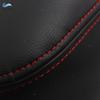 For Dodge Charger 11-18 Black+Rea Center Console Lid Armrest Box Leather Cover