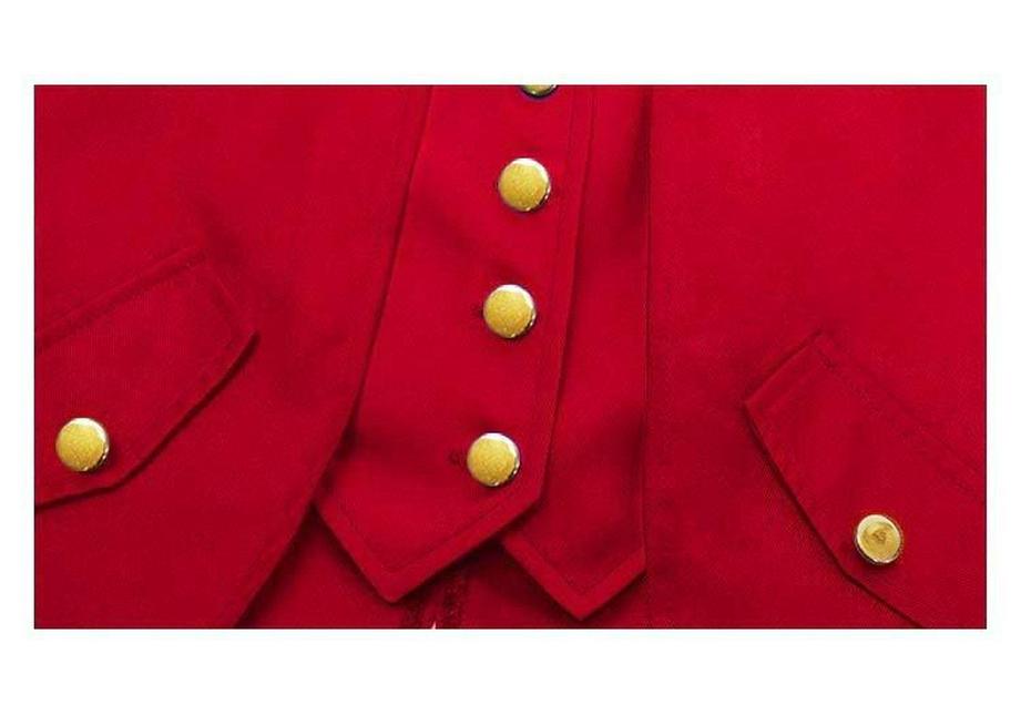 European Medieval Children's Punk Retro Tailcoat