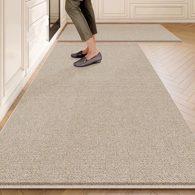 Kitchen floor mat, waterproof, anti slip, oil resistant, erasable, non washable, dirt resistant, specialized for household use, floor mat, carpet
