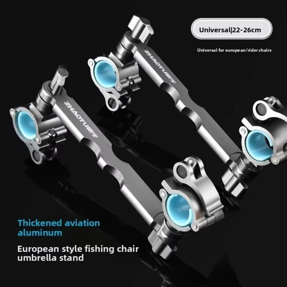 1/2pcs Fixed Clip Umbrella Stand Accessories Universal Connector Fishing Chair Stand  Outdoor Shade