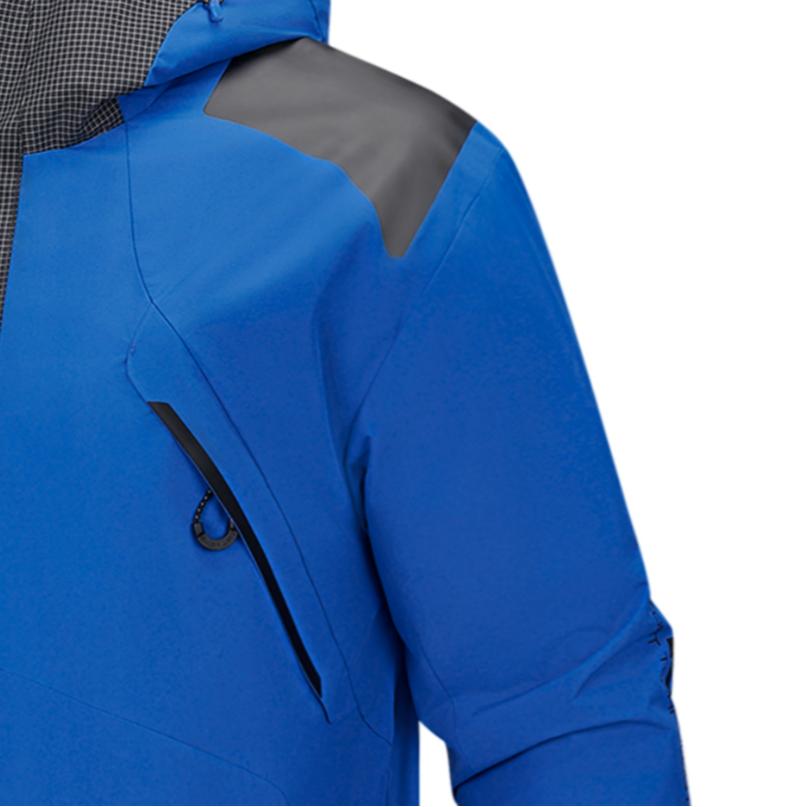 Skechers Windproof Waterproof Oil-Resistant Warm Outdoor Casual Commuter Loose Jacket Men Jackets Sky-Blue P125M004-00JG