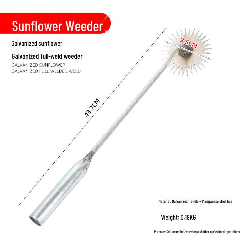 Manganese Steel Weeding Tool: Root Removal, Soil Loosening, Multifunctional Shovel for Gardening and Planting.