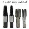 4/6 Points Single Head Faucet Extractor Thread Repair Tap Tool Water Pipe Removal Tool Thread Repair Accessories for Home Plumbi