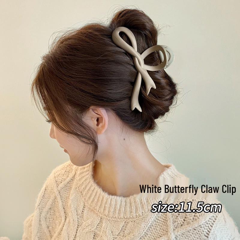 Exquisite Acrylic Claw Clip for Thick Hair - Large High-End Shark Hairpin