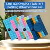 360 Rotating Stand Case Universal For TCL Tab 11 Gen2 FE 2024 11 inch 9465X With Handle Grip Shoulder Strap Soft Silicone Cover