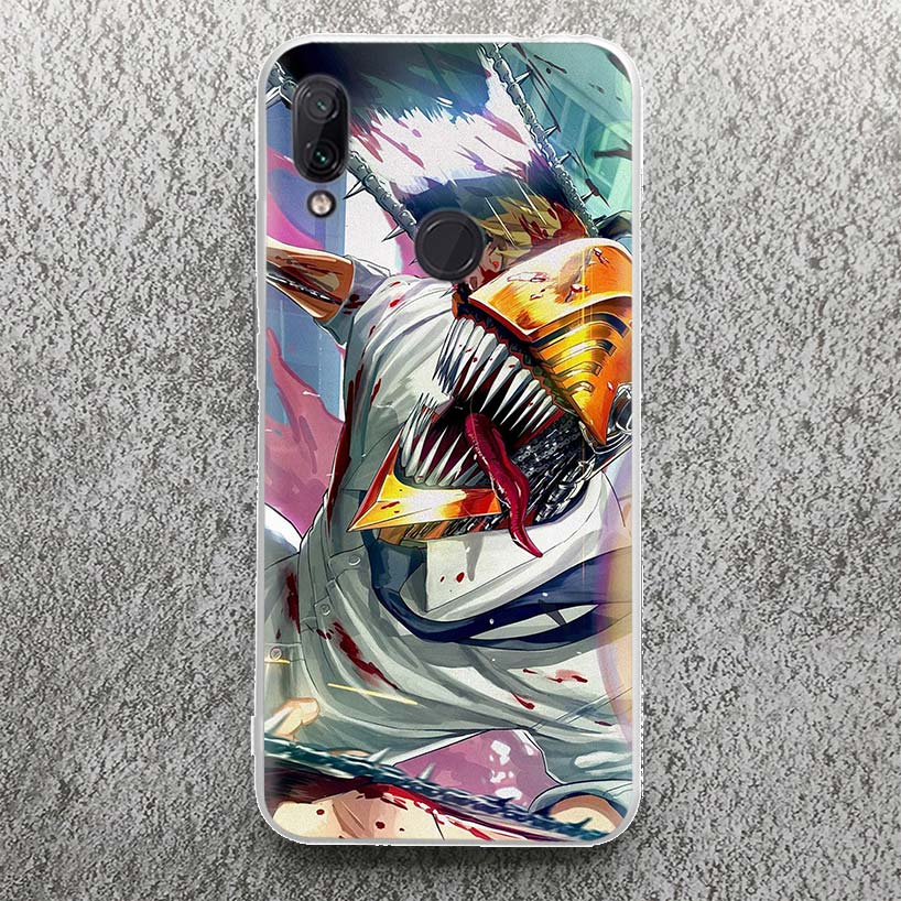 

C-Chainsaw Mans Denji Case for Xiaomi Redmi 13C 14C 13 12 12C 10 10A 10C 9 9A 9C 9T Phone Shell 8 8A 7 7A 6 Pro 6A K80 K70 K40 K Redmi 9C