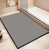 Tappetino da Bagno Antiscivolo Asciugatura Rapida: Colore Puro, Assorbente, Resistente allo Sporco, Facile da Curare.