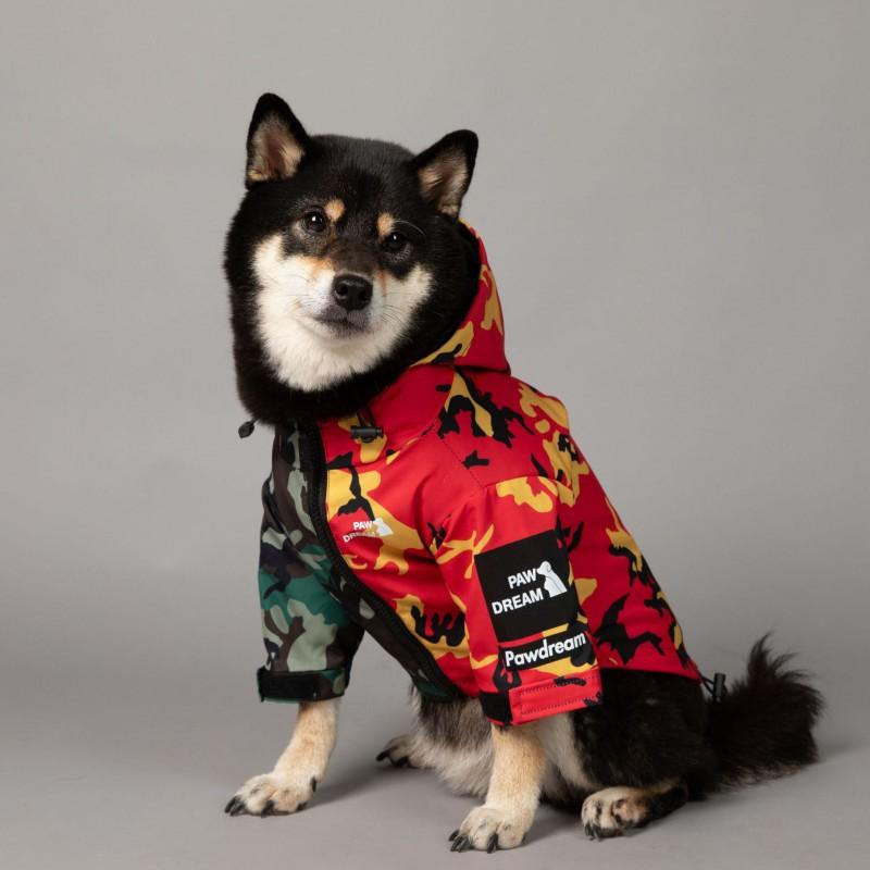 Waterproof Windproof Dog Raincoat Large Breeds Outdoor Pet Jacket Storm Coat