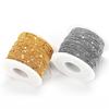 10meters/2meters Stainless Steel Sequins Chain for Jewelry Making Findings DIY Gold Color Bracelets Necklace Chain Accessories