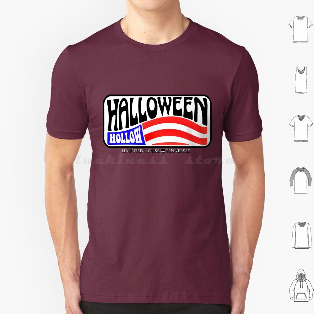 Halloween Hollow Usa Logo T Shirt Cotton Men Women DIY Print S
