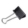 lingzaling 25mm Double Clips Black Pack of 20