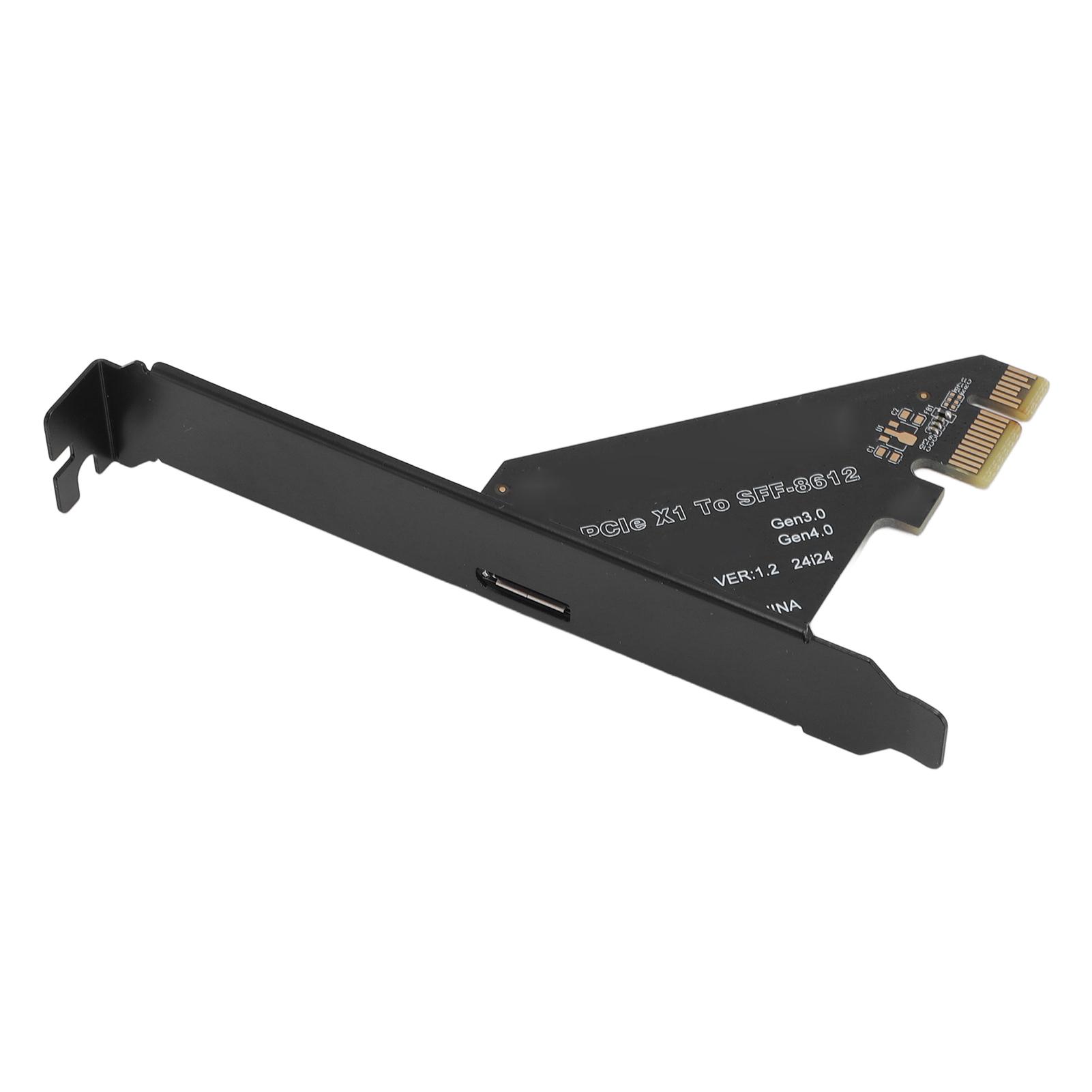 

PCIe 4.0 для Oculink SFF-8612 SFF-8611 Карта-адаптер Зовнішня відеокарта для NVMe SSD GPU EGPU
