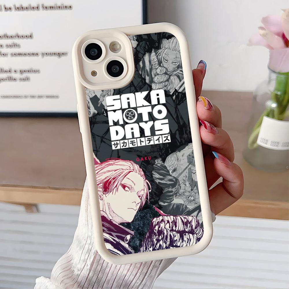 

Sakamoto Days Gaku Phone Case for iPhone 17 16 15 14 13 12 11 Air Pro Max Plus Thicken TPU Colorful Cover Cover Pretty Luxury iPhone 11