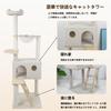 wooden cat tower with new no spacious top scratching cat tower for indoor popular relieves lack of mini tower Multi-level spaceship, material,