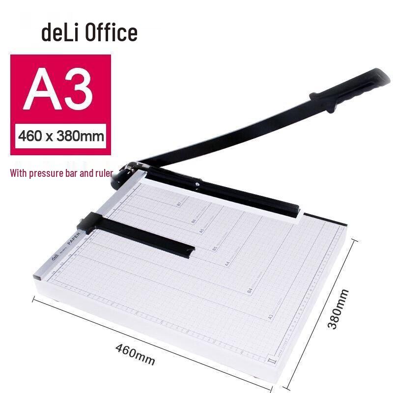 Deli Manual Paper Cutter CN Plug (adapter Included)