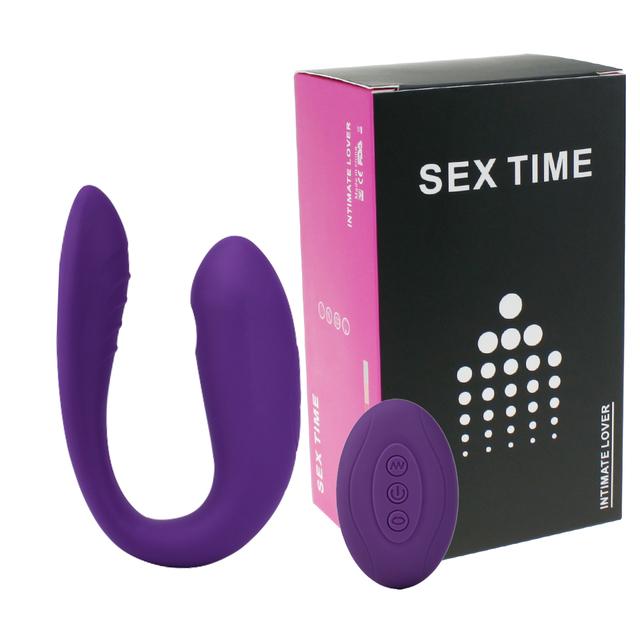 Sucking Dildo Vibrator 10 Intense Modes Sex Toys for Women G Spot Clitoris Stimulator with Remote Control U Shape Adult Sexo