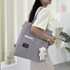 ins multi-purpose women's Korean version shoulder canvas bag fashion college student storage backpack class tutoring canvas bag