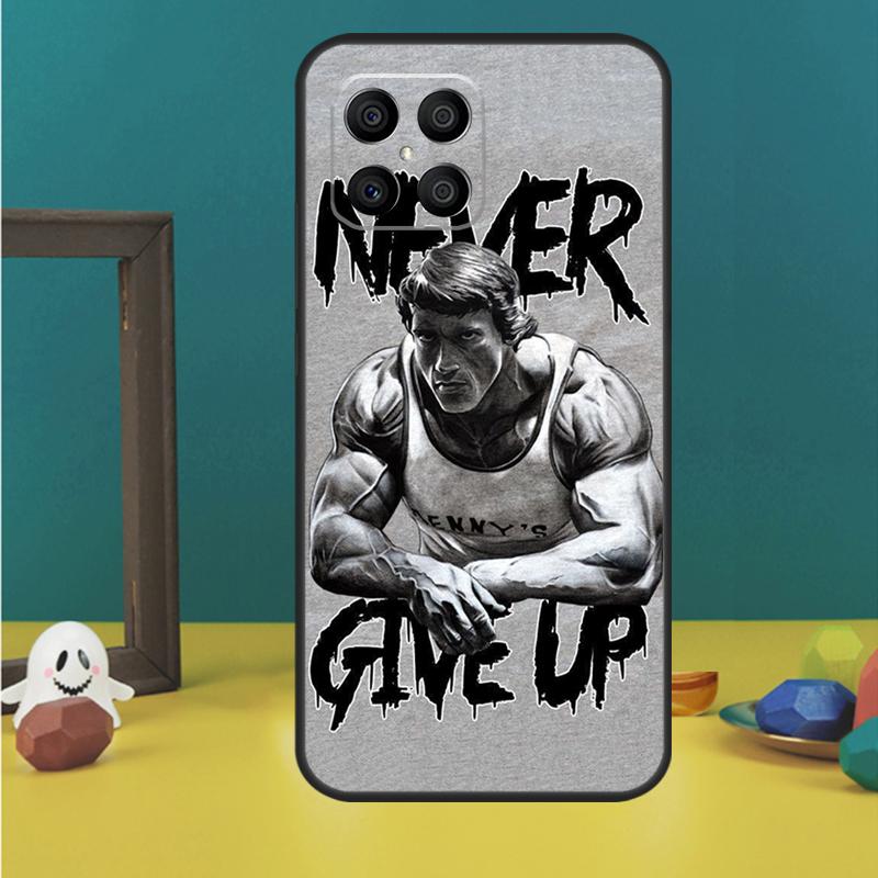 Bodybuilding Gym Fitness Fundas For Huawei P20 P30 P40 P50 Pro Lite P Smart 2019 Nova 5T 9 Honor X7 X8 X9 50 Case