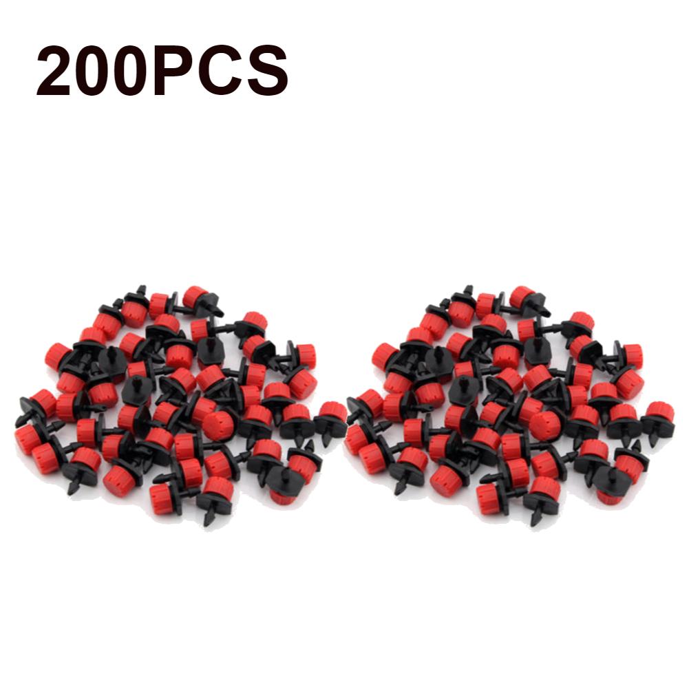 100-500PCS Garden Micro Drip Irrigation Sprinkler Water Dripper Plants Greenhouse Auto Watering System Nozzle Sprayer Sprinkler