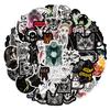 10 30 50Pcs Cool Witch Demon Gothic Graffiti Stickers Aesthetic Art Decals Scrapbook Laptop Guitar Phone Car Sticker Kids Toy