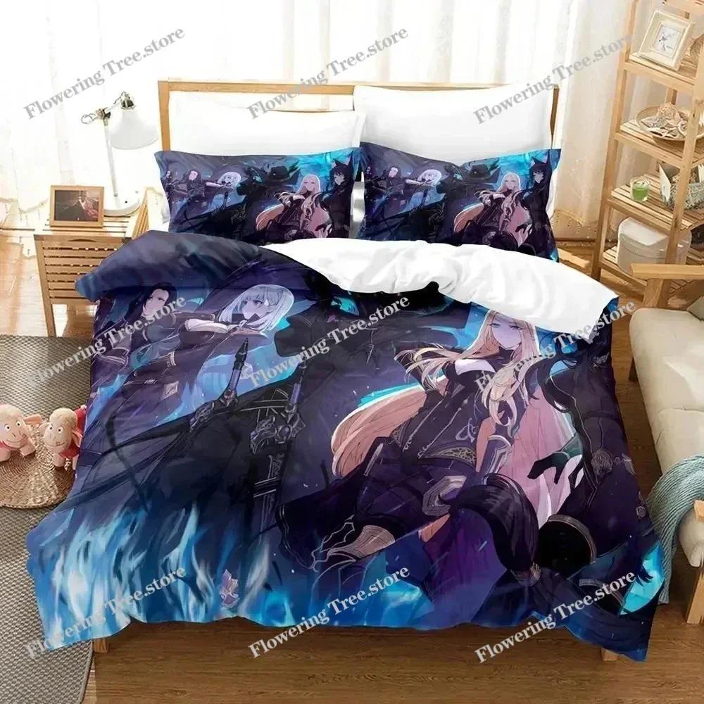 Anime Eminence In Shadow Bedding Set Duvet Cover Bed Set Quilt Cover Pillowcase Comforter King Queen Size Boys Adult Bedding Set